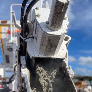 Concrete line delivery.